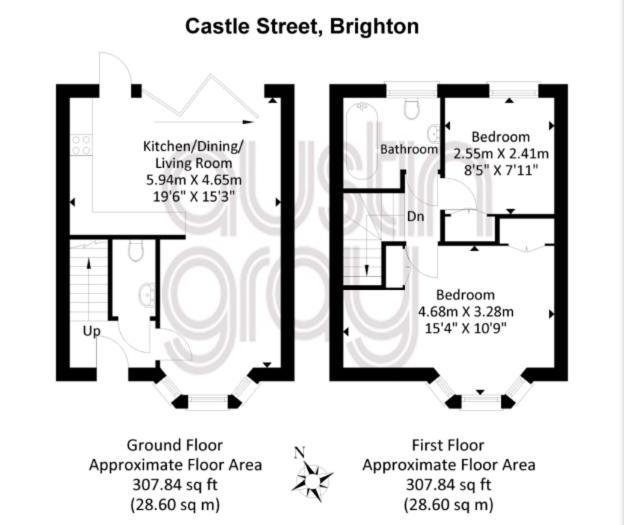 Castle Street - Central Brighton Townhouse, Up To 8 Guests Villa Ngoại thất bức ảnh